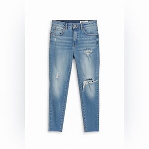 PISTOLA HIGH RISE DISTRESSED JEANS